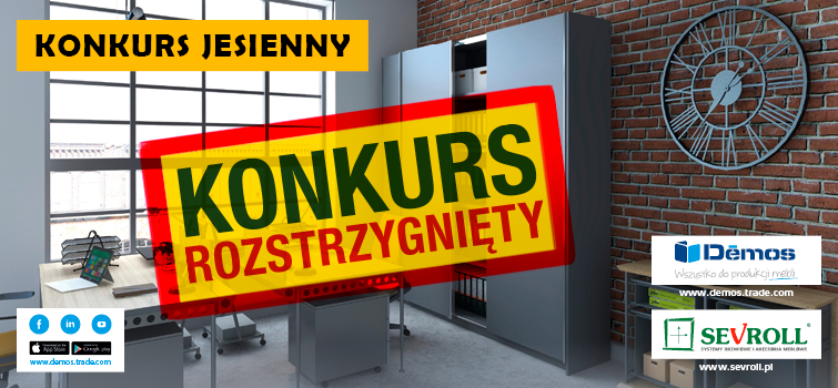 Konkurs Demos i Sevroll rozstrzygnięty Konkurs Demos i Sevroll rozstrzygnięty