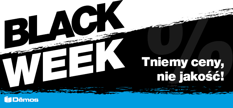 Ochładzamy ceny! BLACK WEEK w Demos Trade – StrongMax 16 za 33 zł netto!