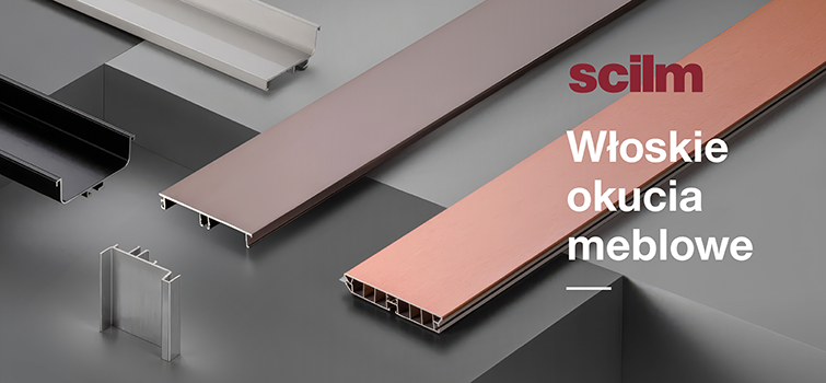 Włoskie okucia meblowe SCILM