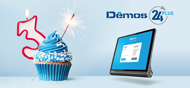 Portal Demos24Plus świętuje swoje 3 urodziny