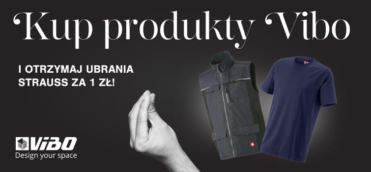 Kup produkty VIBO i odbierz ubrania STRAUSS za 1 zł!