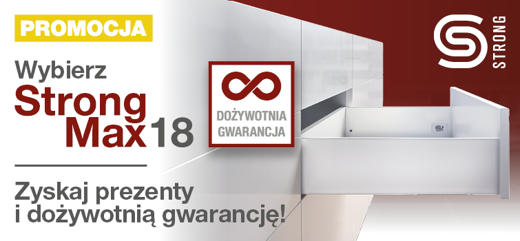 Wybierz StrongMax 18 – zyskaj prezenty i dożywotnią gwarancję!