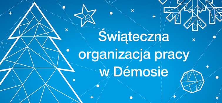 Informacje dotyczące działalności w okresie świątecznym