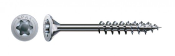 SPAX wkręt  6x120/68 główka półkulista  TXS,W,4C MH, częściowy gwint
