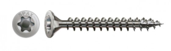 SPAX wkręt 4,5x60 łeb stożkowy TXS,W,4C MH, stal nierdz. A2