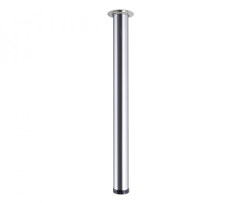 StrongLegs noga stołowa TS001, 710R/60mm, stal nierdzewna (szlifowana stal )