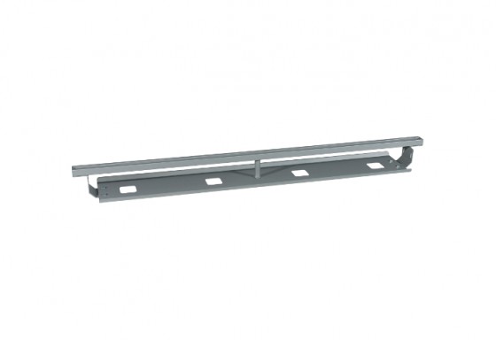 MILADESIGN Belka centralna z kanałem M-AC-010 / 63 srebrna MILADESIGN Belka centralna z kanałem M-AC-010 / 63 srebrna