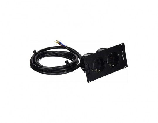 BACHMANN 929.000 gniazdo DUE, 2x Schuko