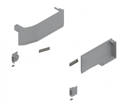 BLUM 23K8000 Aventos HK Top zaślepki do S-D, jasnoszara