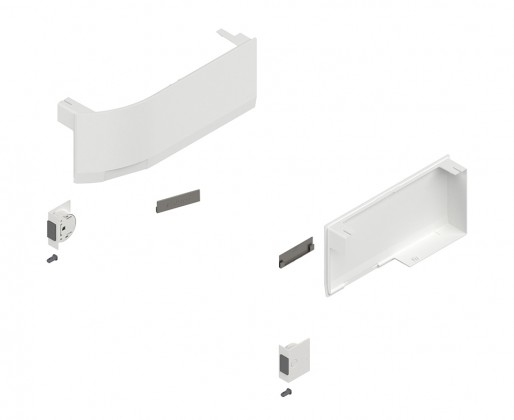 BLUM 23K8000 Aventos HK Top zaślepki do S-D, biała