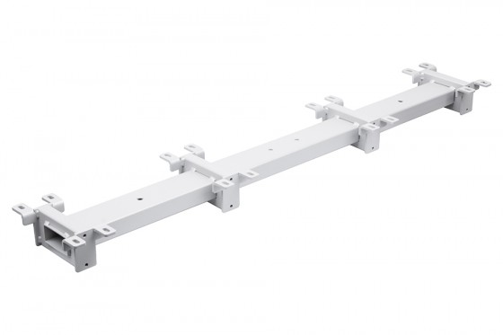 MILADESIGN belka środkowa Mobi-QMQ957/14, czarna MILADESIGN belka środkowa Mobi-QMQ957/14, czarna