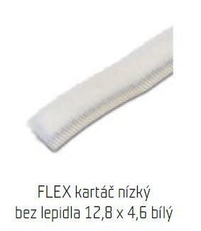 S-szczotka odbojowa niska 13x5mm szary