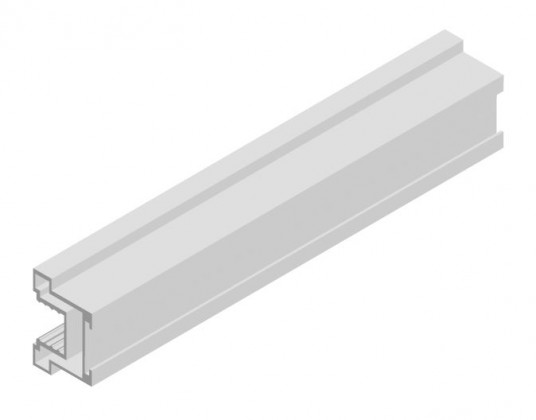 SEVROLL 03433 Polo rączka 10mm 2,70m srebrna
