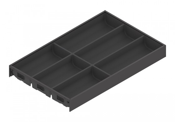 BLUM ZC7S500BS3 Ambia Line wkład na sztućce 300/500 czarny