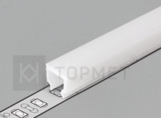 StrongLumio listwa maskująca do profilu HI8 wsuwana mleczna 4100mm