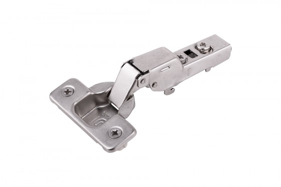 StrongHinges S3 zawias półnakładany z kołkiem 10 mm, z mimośrodem, klip