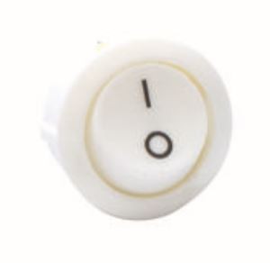 StrongLumio wyłącznik kołyskowy R13 230V 4A biały