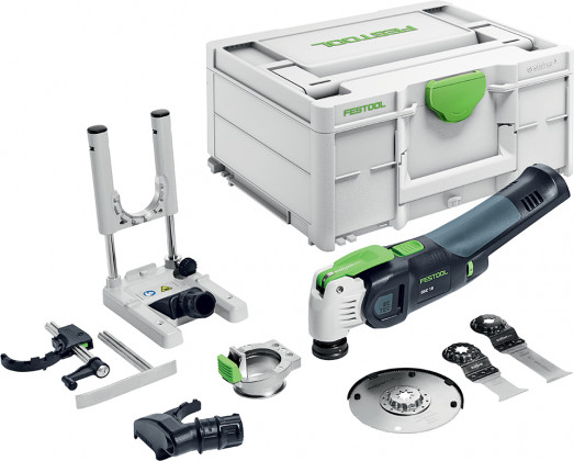 FESTOOL 576592 Akumulatorowe urządzenie wielofunkcyjne OSC 18 E-Basic-Set VECTUR