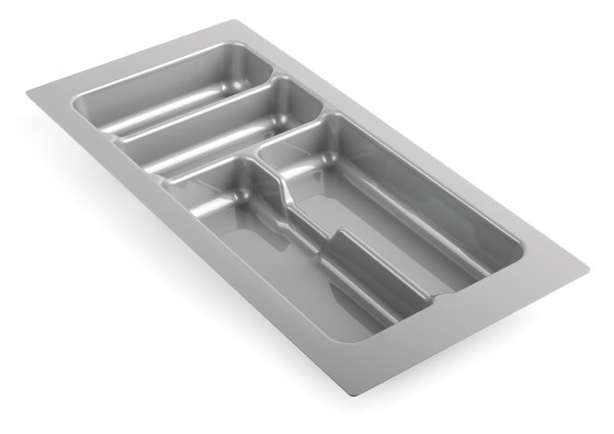 StrongIn Wkład na sztućce 30/490 (235 x 490 mm), srebrny metalik