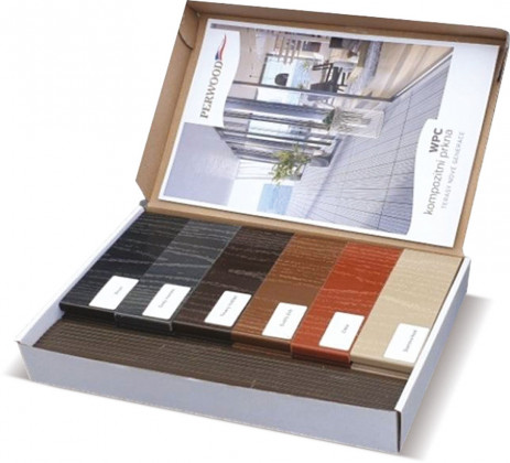 PERWOOD vzorník Terasy WPC TP CITY Eco 2020 - kazeta