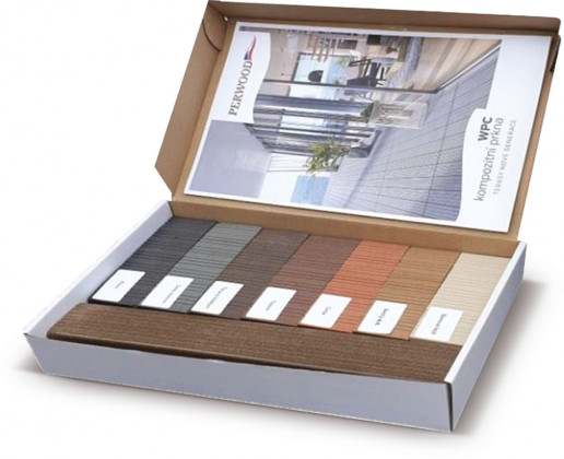 PERWOOD vzorník Terasy WPC TP HOME 2020 - kazeta