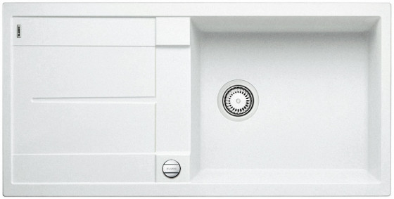 BLANCO 515280 zlewozmywak METRA XL 6 S biały z korkiem SILGRANIT PuraDur BLANCO 515280 zlewozmywak METRA XL 6 S biały z korkiem SILGRANIT PuraDur