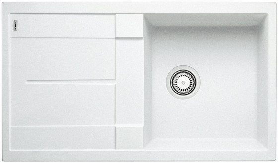 BLANCO 513205 zlewozmywak METRA 5 S biały bez korka SILGRANIT PuraDur BLANCO 513205 zlewozmywak METRA 5 S biały bez korka SILGRANIT PuraDur