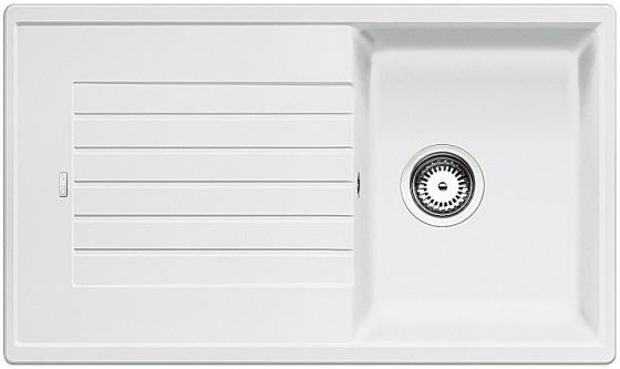 BLANCO 516740 zlewozmywak ZIA 45 SL biały bez korka SILGRANIT PuraDur BLANCO 516740 zlewozmywak ZIA 45 SL biały bez korka SILGRANIT PuraDur