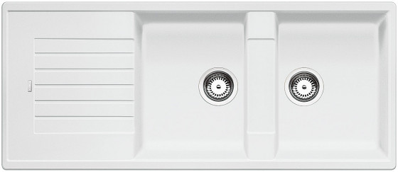 BLANCO 515597 zlewozmywak ZIA 8 S biały bez korka automat. SILGRANIT PuraDur BLANCO 515597 zlewozmywak ZIA 8 S biały bez korka automat. SILGRANIT PuraDur