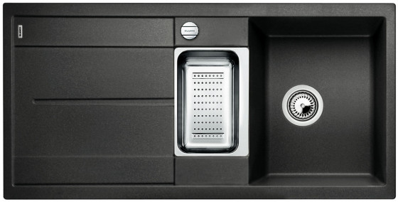 BLANCO 519113 zlewozmywak METRA 6 S-F antracyt z korkiem SILGRANIT PuraDur BLANCO 519113 zlewozmywak METRA 6 S-F antracyt z korkiem SILGRANIT PuraDur