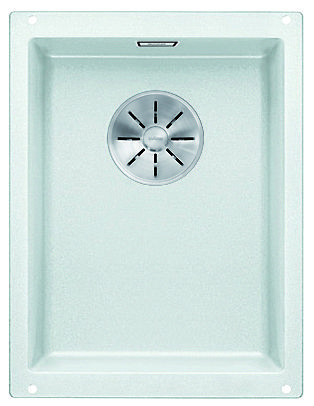 BLANCO 523410 zlewozmywak SUBLINE 320-U biały InFino manualny SILGRANIT PuraDur BLANCO 523410 zlewozmywak SUBLINE 320-U biały InFino manualny SILGRANIT PuraDur
