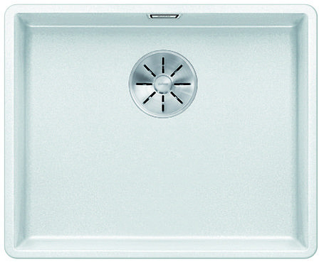 BLANCO 523535 zlewozmywak SUBLINE 500-F biały Silgranit InFino manualny BLANCO 523535 zlewozmywak SUBLINE 500-F biały Silgranit InFino manualny