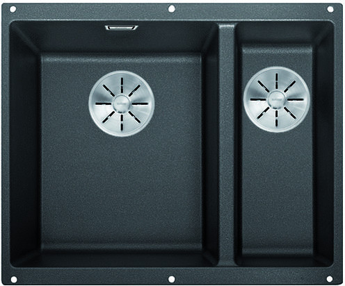 BLANCO 523548 zlewozmywak SUBLINE 340/160-U antracyt InFino manualny SILGRANIT BLANCO 523548 zlewozmywak SUBLINE 340/160-U antracyt InFino manualny SILGRANIT