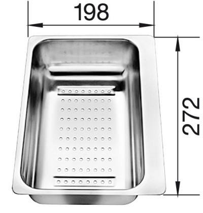 BLANCO 217796 odsączarka stal nierdzewna do METRA 6 S