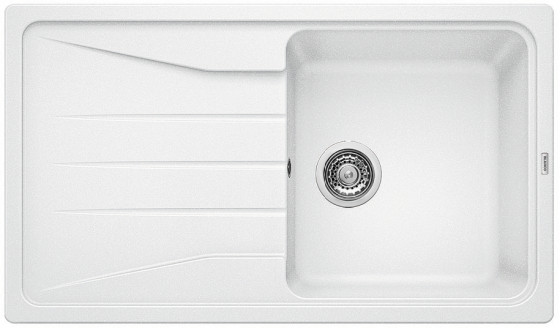 BLANCO 519674 zlewozmywak SONA 5 S biały bez korka SILGRANIT PuraDur BLANCO 519674 zlewozmywak SONA 5 S biały bez korka SILGRANIT PuraDur