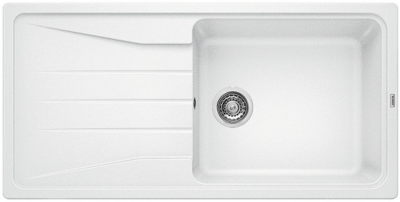 BLANCO 519692 zlewozmywak SONA XL 6 S biały bez korka SILGRANIT PuraDur BLANCO 519692 zlewozmywak SONA XL 6 S biały bez korka SILGRANIT PuraDur