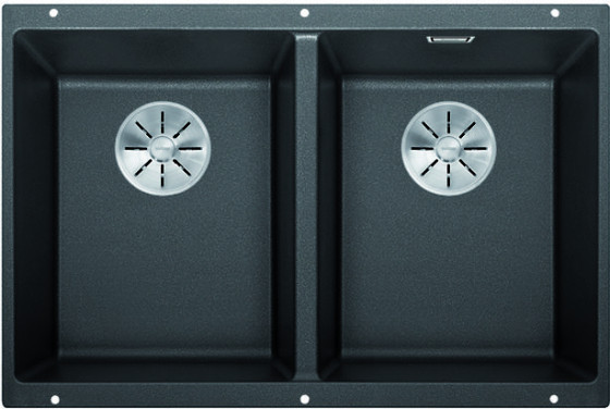 BLANCO 523574 zlewozmywak SUBLINE 350/350-U antracyt InFino manualny SILGRANIT BLANCO 523574 zlewozmywak SUBLINE 350/350-U antracyt InFino manualny SILGRANIT