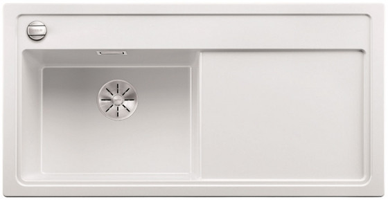 BLANCO 524001 zlewozmywak ZENAR XL 6S biały InFino z korkiem SILGRANIT PuraDur BLANCO 524001 zlewozmywak ZENAR XL 6S biały InFino z korkiem SILGRANIT PuraDur