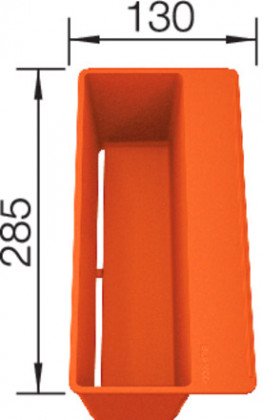 BLANCO 236722 Příslušenství nádobka SITY Box Orange orange - plast BLANCO 236722 Příslušenství nádobka SITY Box Orange orange - plast