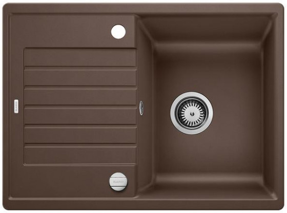 BLANCO 524720 Dřez Zia 45 S Compact s excentrem Silgranit PuraDur kávová