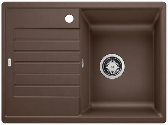 BLANCO 524730 Dřez Zia 45 S Compact bez excentru Silgranit PuraDur kávová BLANCO 524730 Dřez Zia 45 S Compact bez excentru Silgranit PuraDur kávová
