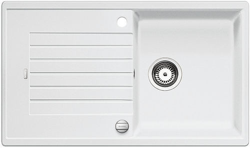 BLANCO 520506 zlewozmywak ZIA 5 S biały z korkiem automat. SILGRANIT PuraDur BLANCO 520506 zlewozmywak ZIA 5 S biały z korkiem automat. SILGRANIT PuraDur