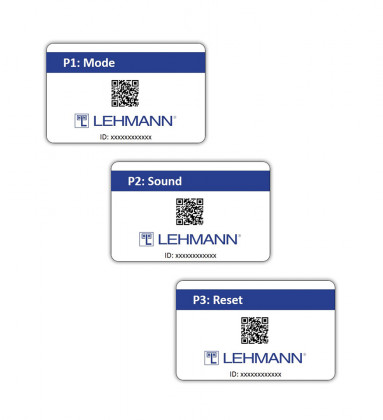 LEHMANN Kpl kart do zamków elektroniczn. Mifare - Mode,Sound,Reset