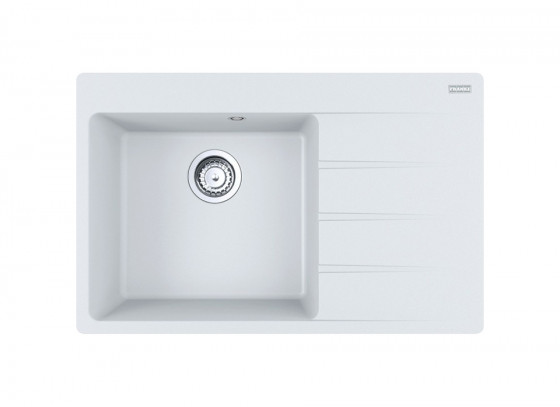 FRANKE Dřez CNG 611-78 TL/2 780 x 500 bílá led odkap vpravo FRANKE Dřez CNG 611-78 TL/2 780 x 500 bílá led odkap vpravo