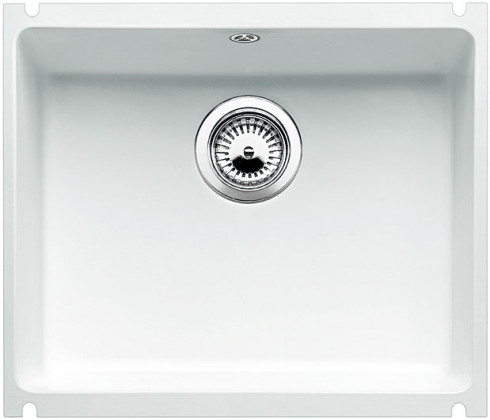 BLANCO 514506 Dřez Subline 500-U keramika PuraPlus bez táhla zářivě bílá BLANCO 514506 Dřez Subline 500-U keramika PuraPlus bez táhla zářivě bílá