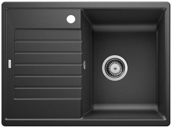 BLANCO 526009 Dřez ZIA 45 S Compact černý bez excentru Silgranit PuraDur BLANCO 526009 Dřez ZIA 45 S Compact černý bez excentru Silgranit PuraDur