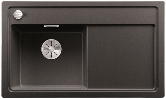 BLANCO 526040 dřez  ZENAR 45S-F černý SILGRANIT®PuraDur® InFino s excentrem