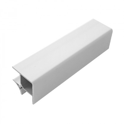 SOKL VNI/VNĚ ROH 90° S150/i/02L Bílá lesk 150mm