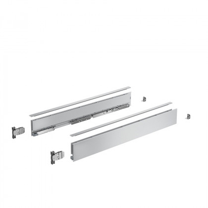 HETTICH 9255241 Zestaw ścian bocznych AvanTech You 77/450 srebrny HETTICH 9255241 Zestaw ścian bocznych AvanTech You 77/450 srebrny