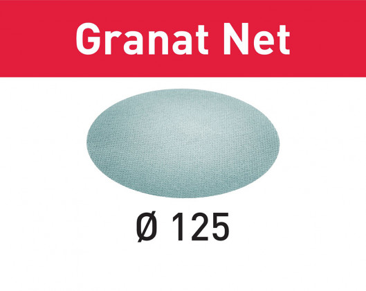FESTOOL 203300 Materiały ścierne z włókniny STF D125 P240 GR NET/50 Granat Net
